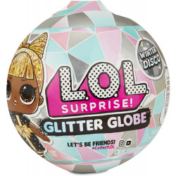 L.O.L. ¡Sorpresa! Muñeca de Globo de Purpurina Serie de Discoteca de Invierno con Pelo de Purpurina