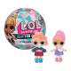 L.O.L. ¡Sorpresa! Muñeca de Globo de Purpurina Serie de Discoteca de Invierno con Pelo de Purpurina