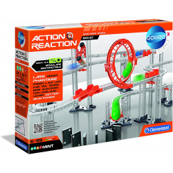 Clementoni - Ciencia y Juego Action & Reaction Crazy Dominó (59126)