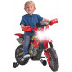 FEBER 6V Motorbike Cross, 400F, 6 V, Color Negro, Gris, Rojo, Amarillo (Famosa