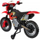 FEBER 6V Motorbike Cross, 400F, 6 V, Color Negro, Gris, Rojo, Amarillo (Famosa