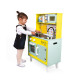 Cocinita de madera: Happy Day ¡Con luz y sonido y 7 accesorios para jugar!