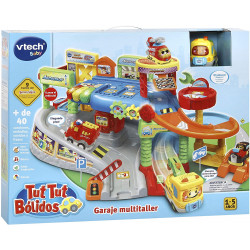 Garaje Multitaller TutTut Bólidos, Playset Taller Mecánico