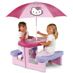 Mesa de jardín Pic-Nic Hello Kitty Smoby