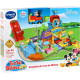 VTech Play Set electrónico interactivo con "La Estación de tren" y un coche exclusivo de Mickey