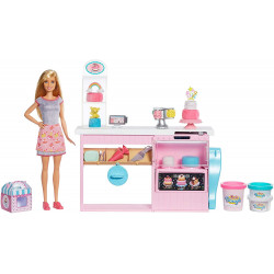 Barbie Cocina Y Crea Muñeca Chef De Pasteles Con Masitas