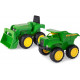 John Deere Conjunto Tractor Excavadora y Tractor