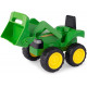 John Deere Conjunto Tractor Excavadora y Tractor