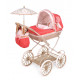 COCHE MUÑECA MARTINA PLEGABLE C/SOMBRILLA Y CAPOTA 81033