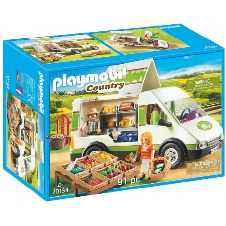 PLAYMOBIL Country Mercado Móvil, A partir de 4 años