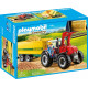 PLAYMOBIL Country Tractor con Remolque, A partir de 4 años