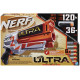 NERF Ultra Two Motorized Blaster – Carga rápida – Incluye 6 dardos ultra –