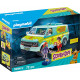 PLAYMOBIL SCOOBY-DOO La Máquina del Misterio con Efectos de Luz, a partir de 4 Años (70286)