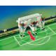 PLAYMOBIL Sports & Action Campo de Fútbol Maletín, con Soporte para Smartphone, a Partir de 5 Años