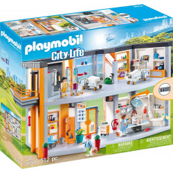 PLAYMOBIL City Life Gran Hospital, A partir de 4 Años