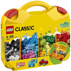 LEGO 10713 Classic Maletín Creativo, Divertidos ladrillos de colores vivos, Juego de construcción para niños