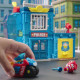 SuperZings - Estación de Policía con 2 Exclusivas Figuras y 1 Moto