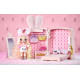 Na! Na! Na! Surprise 3 en 1 Mochila Dormitorio Pink Bunny con Muñeca Aubrey