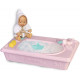 Barriguitas - Bañera con muñeca bebé y Accesorios