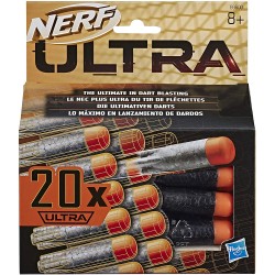 Nerf Pack de 20 dardos para lanzadores Ultra