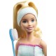 Barbie bienestar día en el Spa, muñeca rubia con accesorios