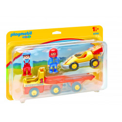 6761 COCHE DE CARRERAS CON CAMIÓN