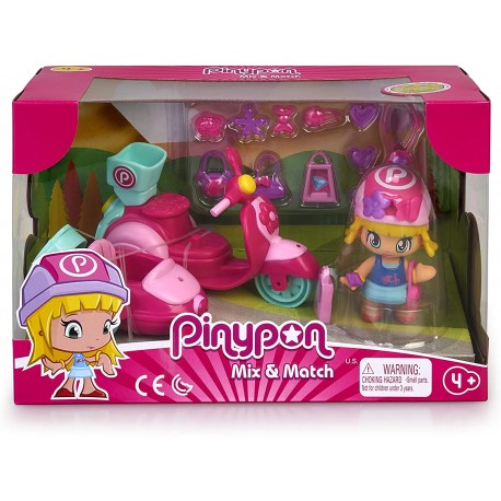 Pinypon- Moto con sidecar para merendola en el campo