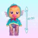 Bebés Llorones Fantasy Nessie - Muñeca Interactiva que llora de verdad con chupete y pijama de Animal Marino
