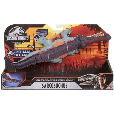 Jurassic World Mordedores Gigantes Sarchosuchus