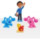 Set de cuatro figuras de los protagonistas de Blues Clues