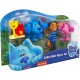 Set de cuatro figuras de los protagonistas de Blues Clues