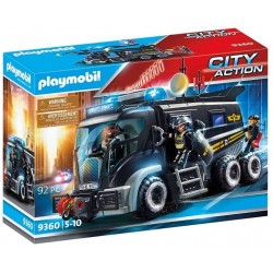 PLAYMOBIL City Action Vehículo con luz LED y Módulo de Sonido, a Partir de 5 Años
