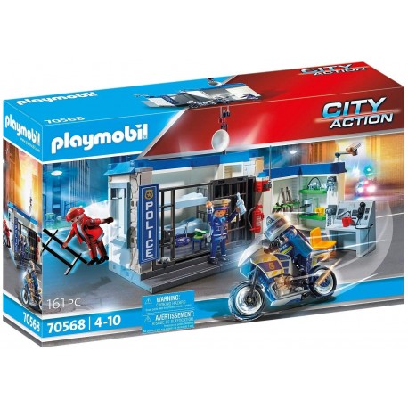 PLAYMOBIL City Action 70568 Policía: Fuga de la cárcel