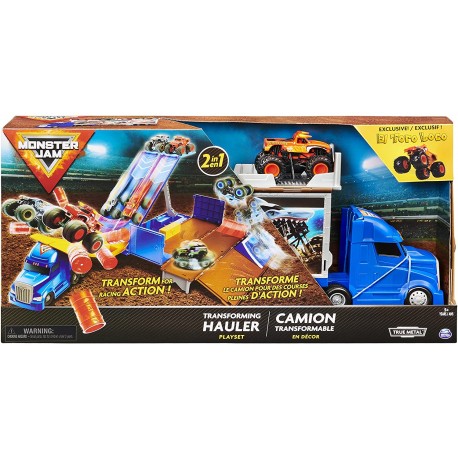 Monster Jam Trailer Transformable