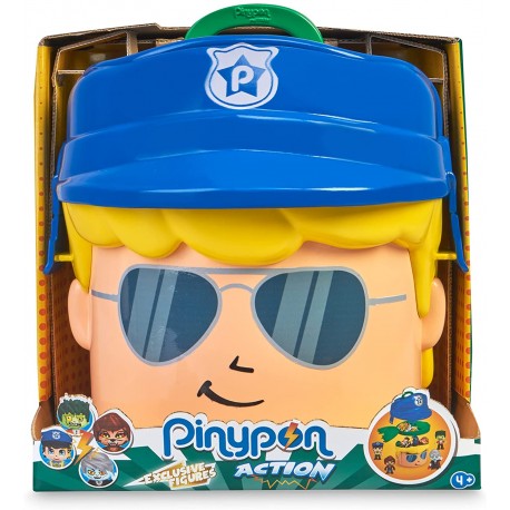 Pinypon Action - Contenedor de Policía y Monstruos
