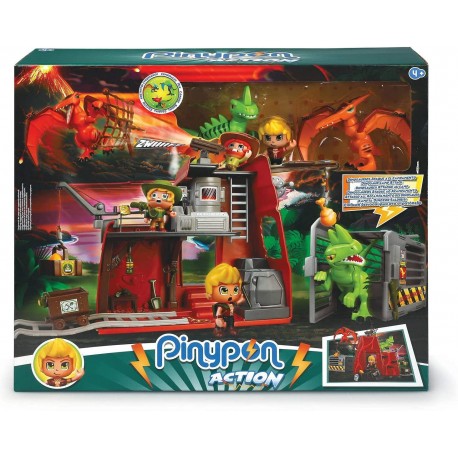 Pinypon Action - Wild, Dinos atacan campamento