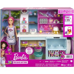 Barbie Juego Pastelería con Muñeca