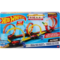 Pista Hot Wheels Carrera Multi Loopings.