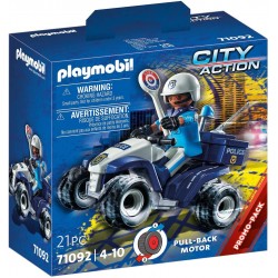 PLAYMOBIL City Action  Policía - Speed Quad