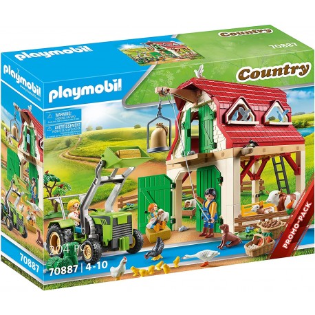 PLAYMOBIL Country 70887 Granja con cría de animales
