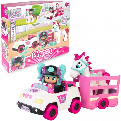 Pinypon, Coche con Remolque y Caballo