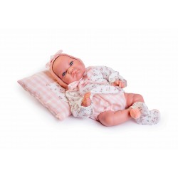 Recién Nacida Nica con capota y cojín con bolsillo