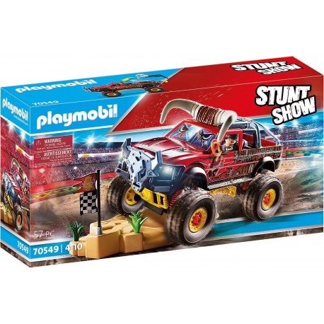 PLAYMOBIL Stuntshow 70549 Monster Truck Horned