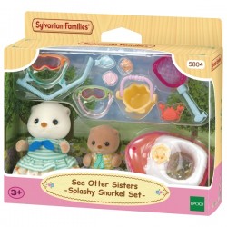 Sylvanian Families - Sea Otter Sisters-Splashy Snorkel Set