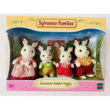 Sylvanian Families - Chocolate Rabbit Family -