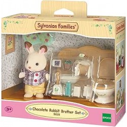 Sylvanian Families - Chocolate Rabbit Brother Set -