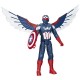 Marvel Capitán América Titan Hero Series Figura Deluxe